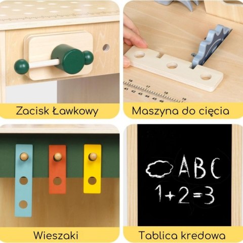 Woopie Green Drewniany Warsztat STEM