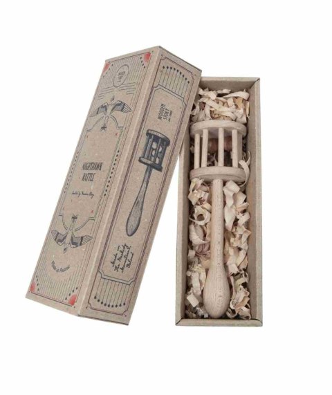 Wooden Story Drewniana Grzechotka Lelek