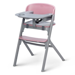 Kinderkraft Krzesełko do karmienia LIVY z bujaczkiem CALMEE 2w1 Aster pink