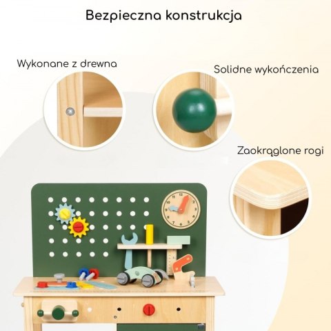 Woopie Green Drewniany Warsztat STEM