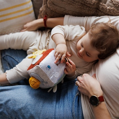 Babyono Kostka sensoryczna NATURE