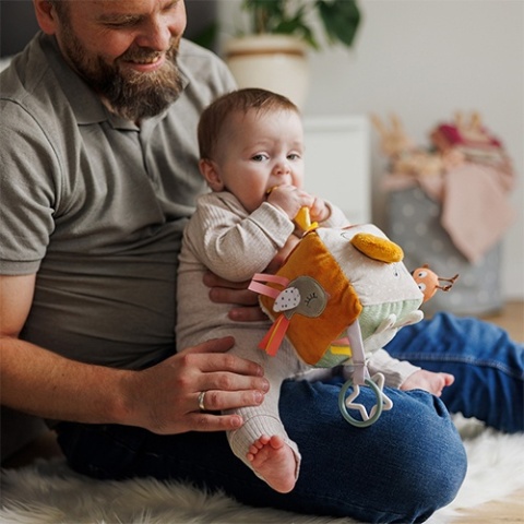 Babyono Kostka sensoryczna NATURE