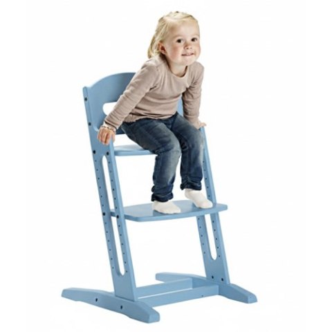 Baby Dan - Krzesełko do karmienia DANCHAIR, dusty blue
