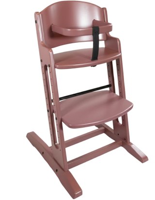 Baby Dan - Krzesełko do karmienia DANCHAIR, warm rose