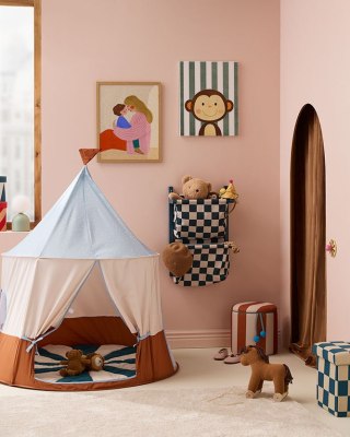 Kid's Concept - Namiot do zabawy Circus, niebieski