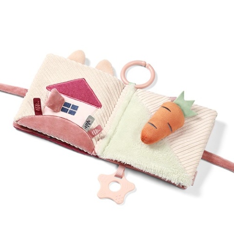 Babyono Książeczka sensoryczna Rabbit Karo