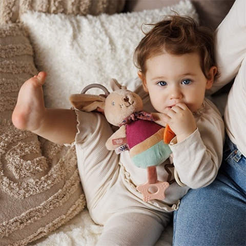 Babyono Zawieszka sensoryczna do wózka Rabbit Karo