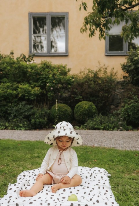 Elodie Details - Kapelusz przeciwsłoneczny - 6-12 miesięcy, dalmatian dots grande