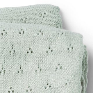 Elodie Details - Kocyk Pointelle - Mineral Green
