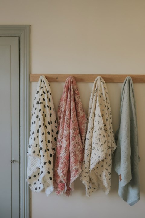 Elodie Details - Kocyk Soft Cotton Blanket - Dalmatian Dots Grande
