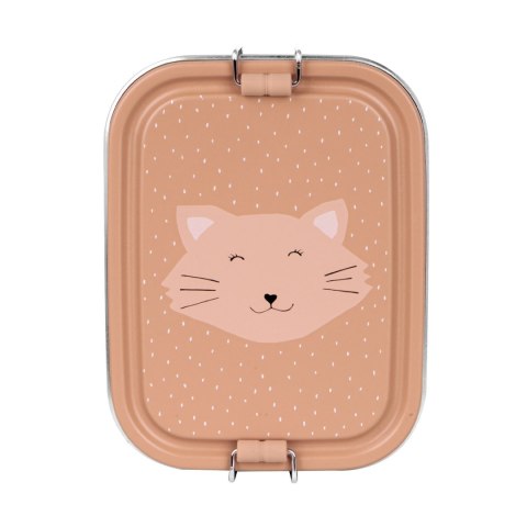 Mały stalowy lunch box - Kot Trixie Baby