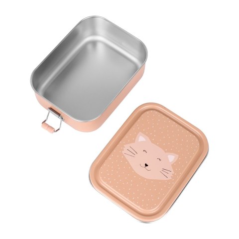 Mały stalowy lunch box - Kot Trixie Baby