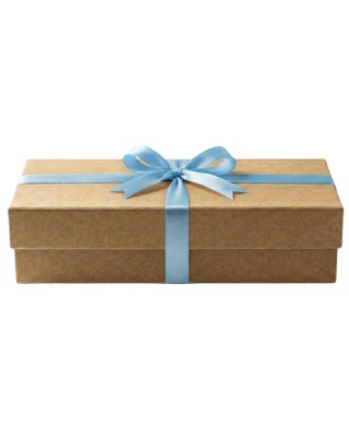 Zestaw prezentowy dla noworodka wyprawka Baby Shower Box - Baby Blue
