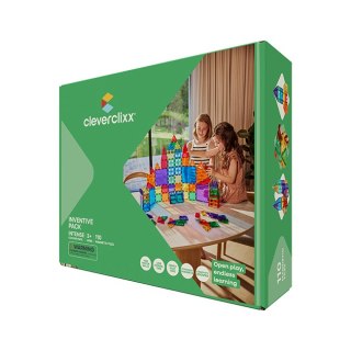 Cleverclixx - Klocki magnetyczne Inventive Pack Intense - 110 el.