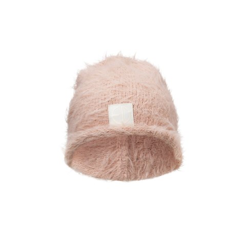 Elodie Details Czapka zimowa, Furry Knit - Powder Pink - 3-100 lata