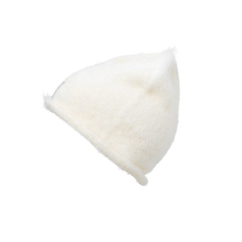 Elodie Details - Czapka zimowa, Furry Knit - Vanilla White - 2-3 lata