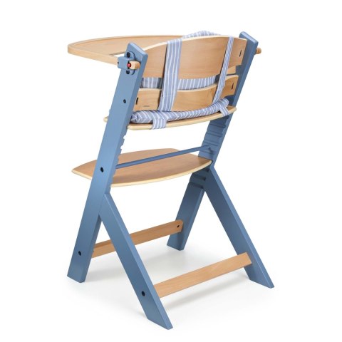 Kinderkraft Drewniane Krzesełko do karmienia ENOCK Nordic Breeze z poduszką