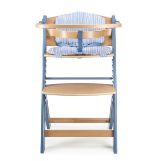 Kinderkraft Drewniane Krzesełko do karmienia ENOCK Nordic Breeze z poduszką