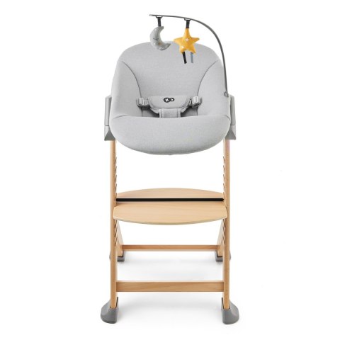 Kinderkraft Krzesełko do karmienia Enock z leżaczkiem Calmee Grey