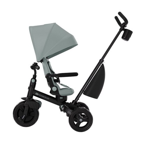 Rowerek trójkołowy 6w1 Kinderkraft AVEO 2 Plus Zielony