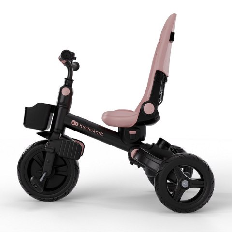 Rowerek trójkołowy 6w1 Kinderkraft AVEO 2 Plus Różowy