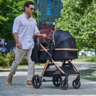 Kinderkraft Wózek wielofunkcyjny ESME 3w1 Pure Black + Mink Pro 2