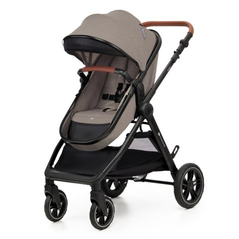 Kinderkraft Wózek wielofunkcyjny Esme Pro 3w1 Sand Beige + Mink Pro 2