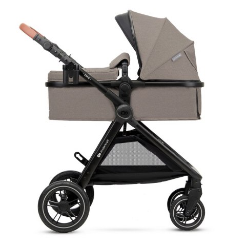 Kinderkraft Wózek wielofunkcyjny Esme Pro 3w1 Sand Beige + Mink Pro 2