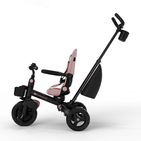 Rowerek trójkołowy 6w1 Kinderkraft AVEO 2 Plus Różowy