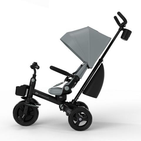 Rowerek trójkołowy 6w1 Kinderkraft AVEO 2 Plus Szary