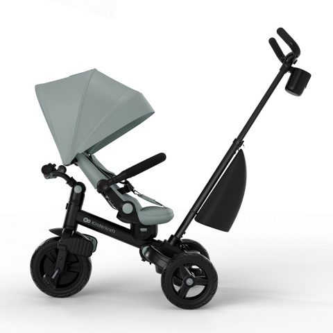 Rowerek trójkołowy 6w1 Kinderkraft AVEO 2 Plus Zielony