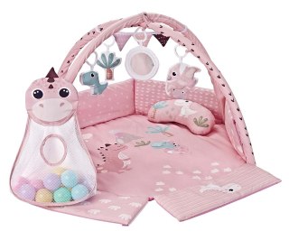 Mata edukacyjna Dino różowa Milly Mally TinyMini