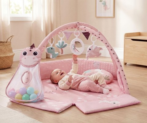 Mata edukacyjna Dino różowa Milly Mally TinyMini