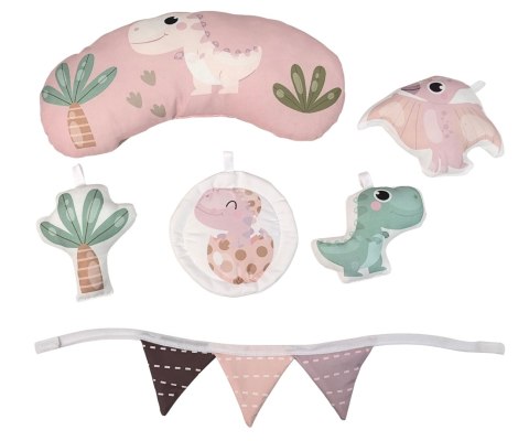 Mata edukacyjna Dino różowa Milly Mally TinyMini