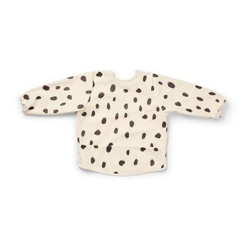 Elodie Details - Śliniak z długim rękawem, dalmatian dots grande