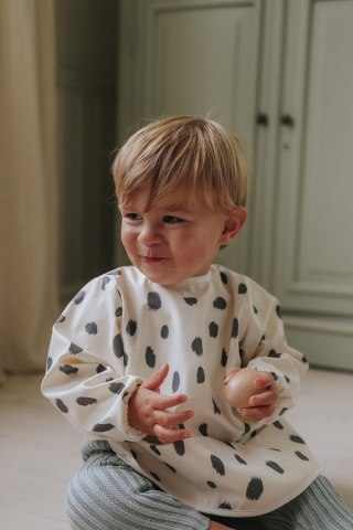Elodie Details - Śliniak z długim rękawem, dalmatian dots grande