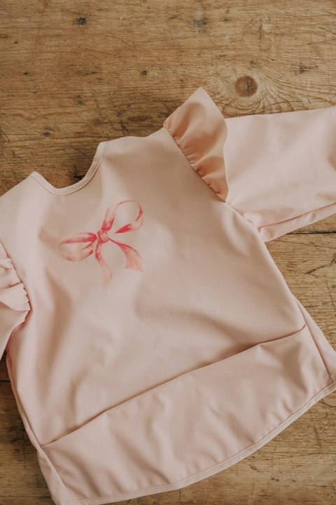 Elodie Details - Śliniak z długim rękawem, rosy bow