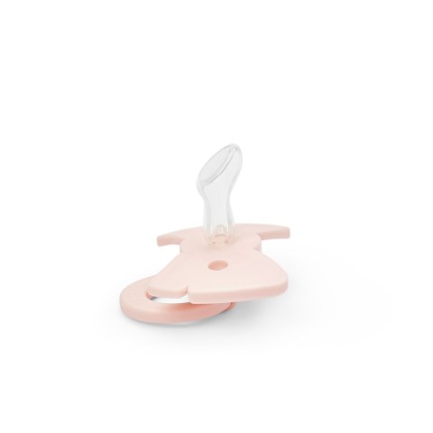 ELODIE DETAILS - smoczek silikonowy Binky Bow 0-6 m, misty pink