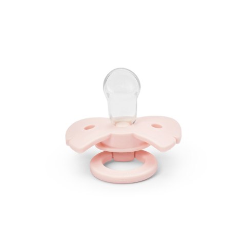 ELODIE DETAILS - smoczek silikonowy Binky Bow 0-6 m, misty pink