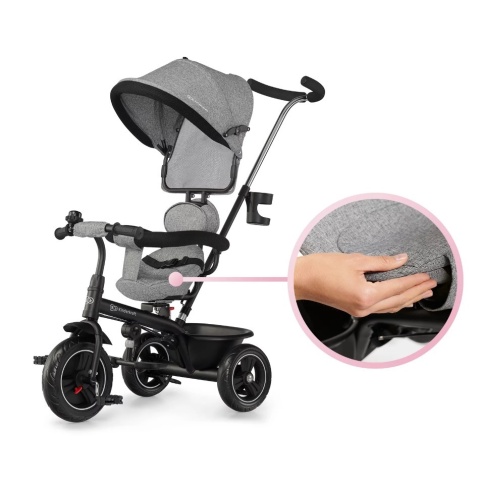 Kinderkraft Rowerek trójkołowy 5w1 FREEWAY grey melange