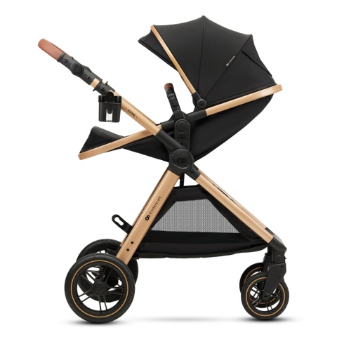 Kinderkraft Wózek wielofunkcyjny ESME 3w1 Pure Black + Mink Pro 2