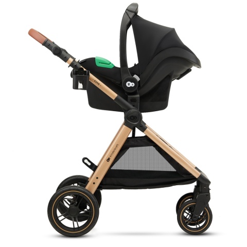Kinderkraft Wózek wielofunkcyjny ESME 3w1 Pure Black + Mink Pro 2