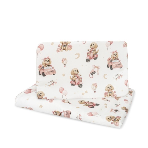 Komplet pościeli bambusowej z wypełnieniem Bianca 100x135