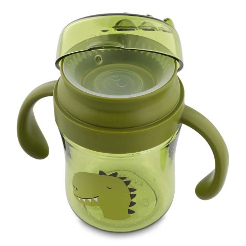 Kubek treningowy niekapek 360° z uchwytami - Dinozaur Trixie Baby