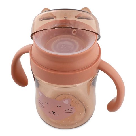 Kubek treningowy niekapek 360° z uchwytami - Lew Trixie Baby