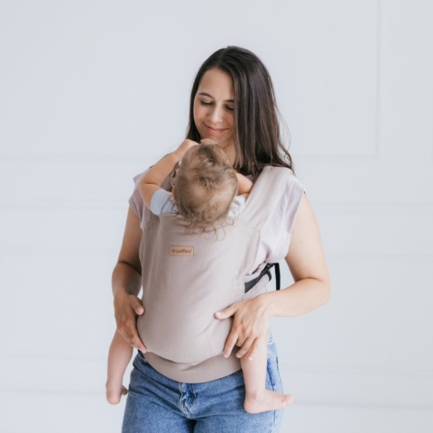 Nosidełko BabyFlow Roma latte Zaffiro