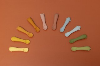 Pierwsze łyżeczki dla niemowląt do nauki samodzielnego jedzenia 2 szt - Kot Trixie Baby