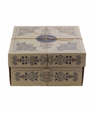 Drewniany Box do Sortowania Kształtów Wooden Story- Naturalny
