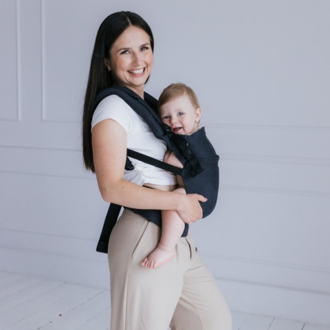 Nosidełko BabyGrow Roma anthracite Zaffiro