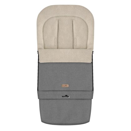 Śpiworek niemowlęcy wełniany regulowany 0-36m Zaffiro SleepGrow Scandi jasny szary